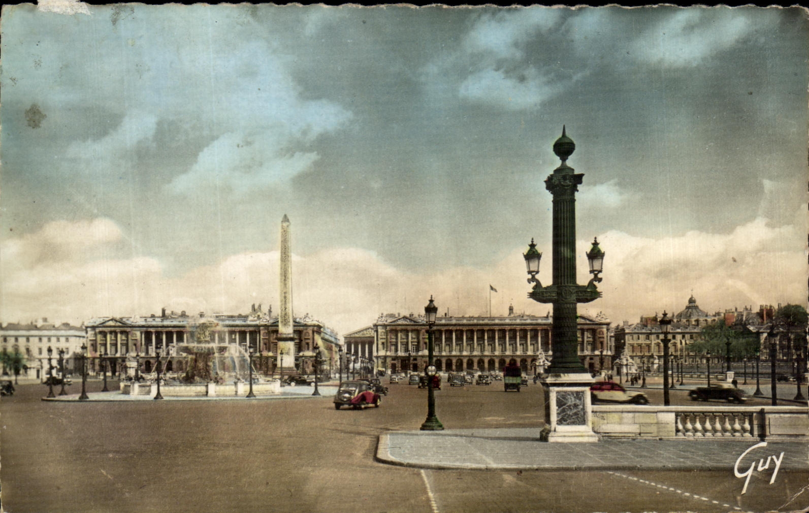 CPA Paris And Its Wonders Place Harmony