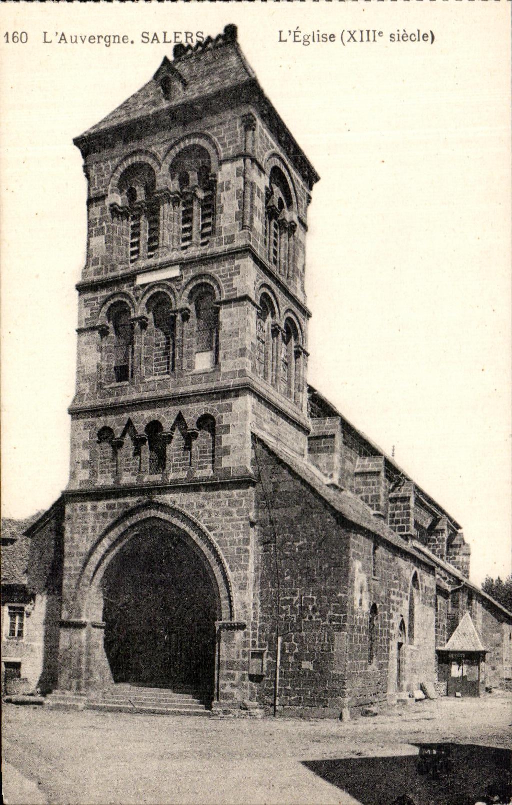 CPA Auvergne Salers the Church