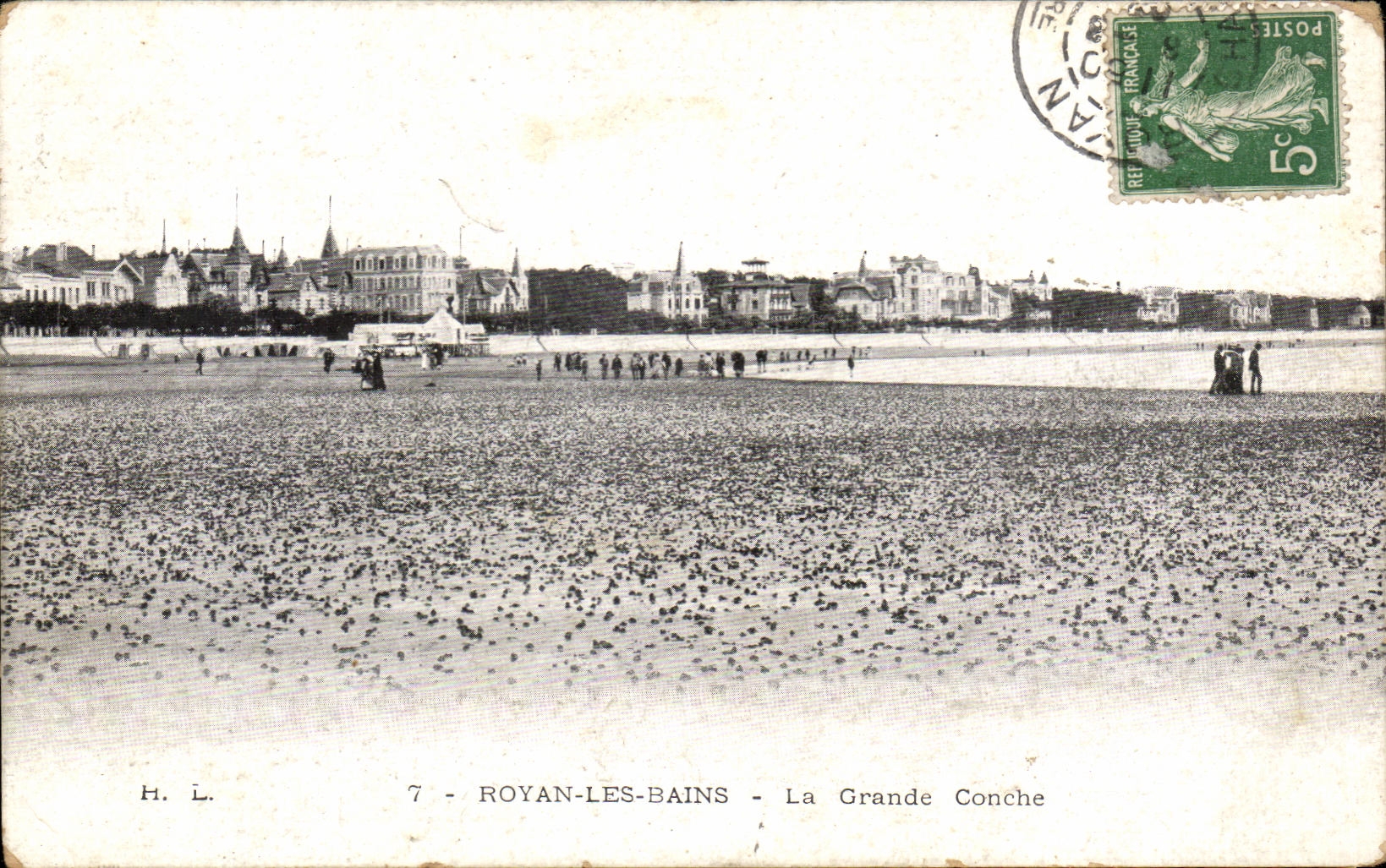 Concha grande de CPA Royan Les Bains