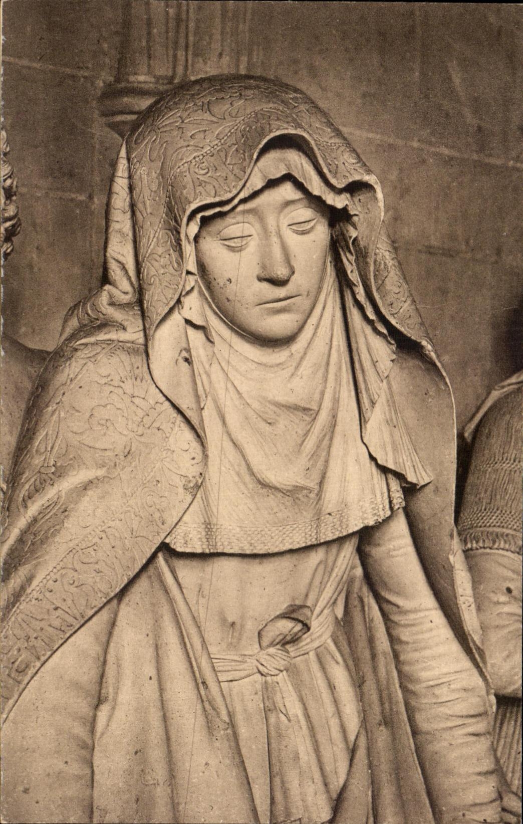 CPA the Saints De Solesmes MATER Dolorosa