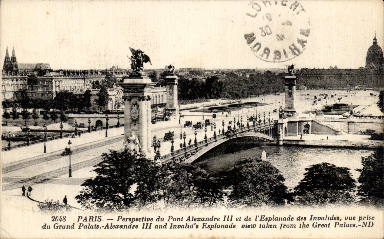 CPA Paris View Of the Bridge Alexandre III And the Esplanade Of Invalides