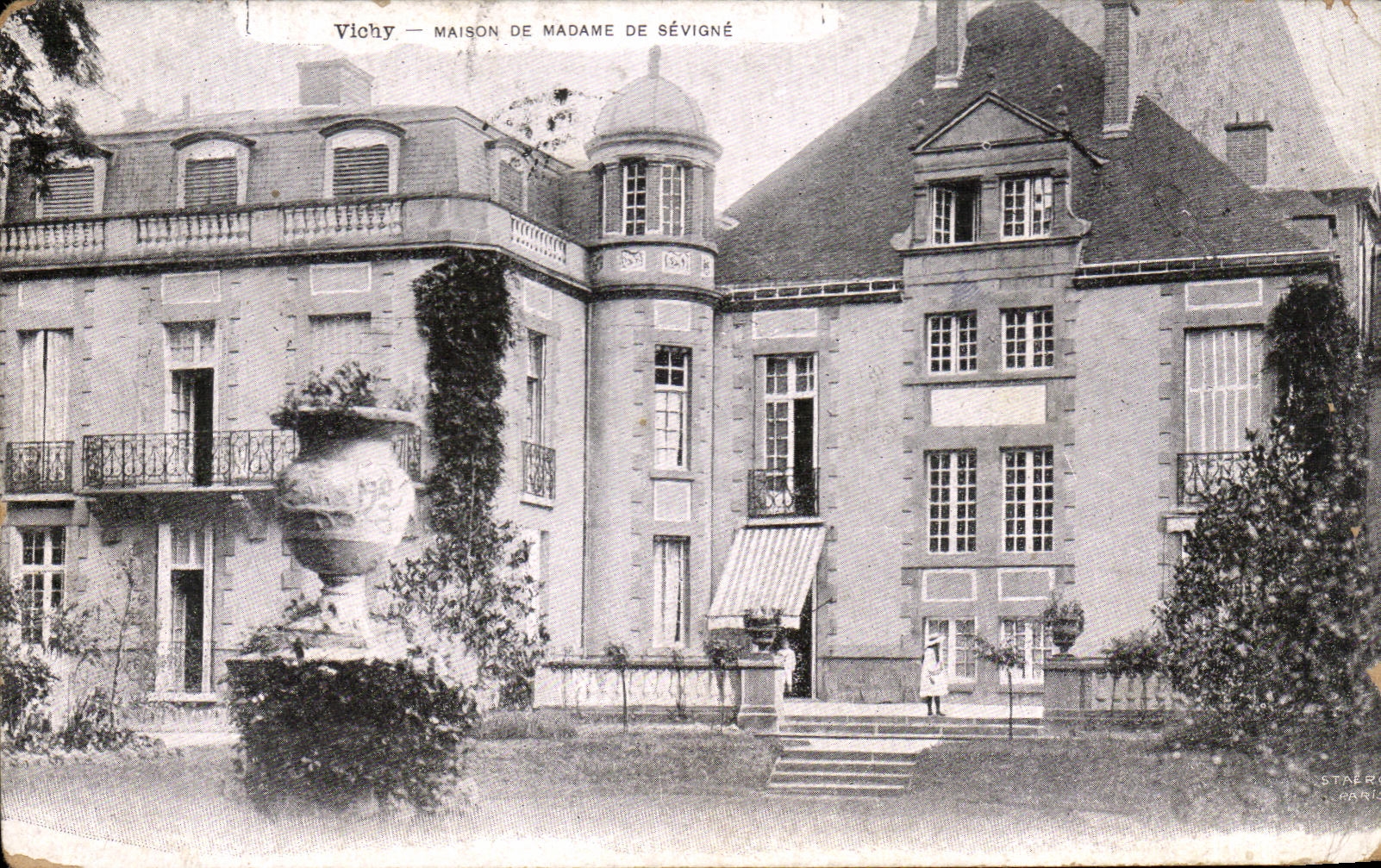 CPA Vichy Maison De Madame De Sevigne