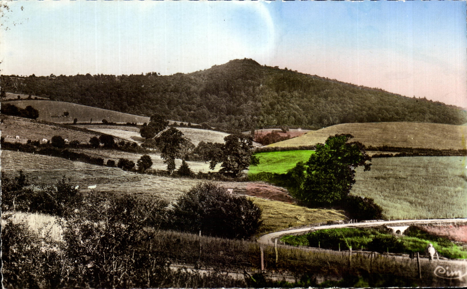 CPA St les Bains Honors Chemin with Serves the Old Mountain