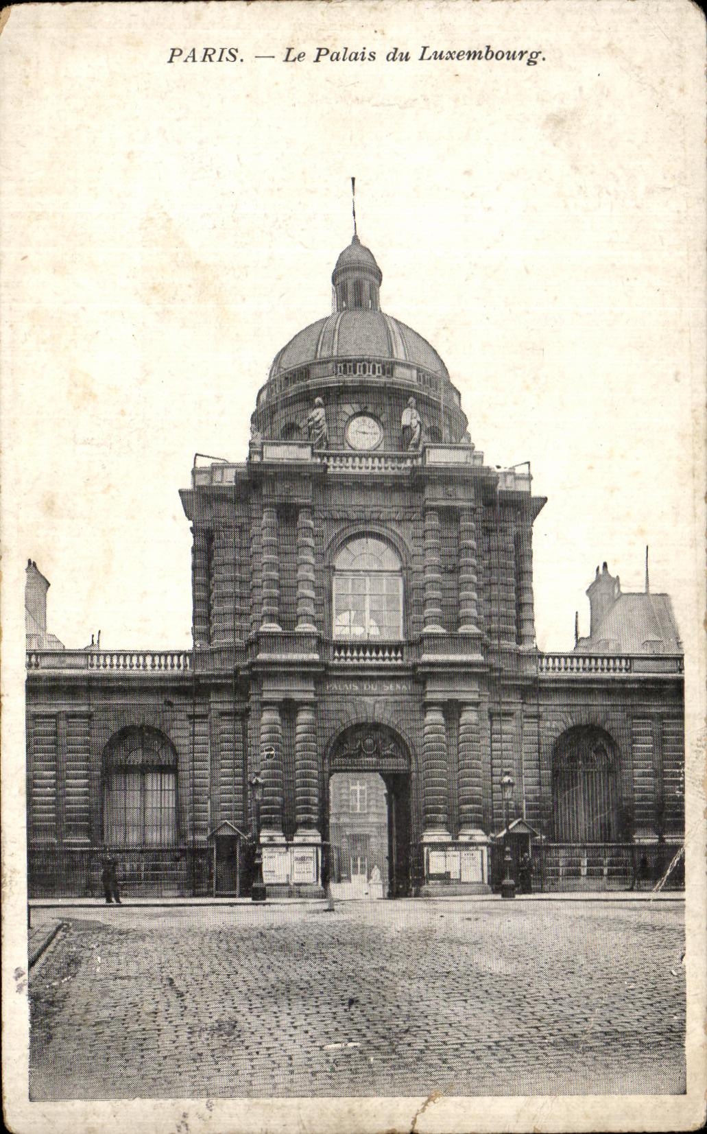 CPA Paris the Palate of Luxembourg