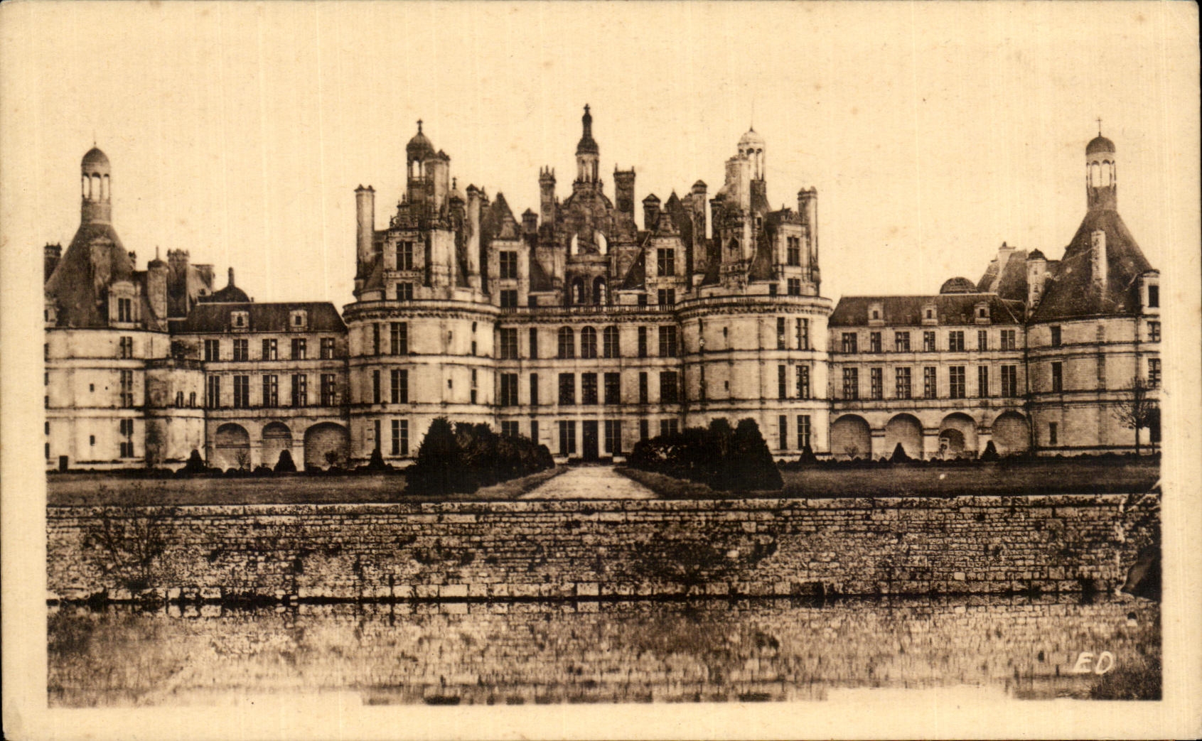CPA Chambord Le Chateau 