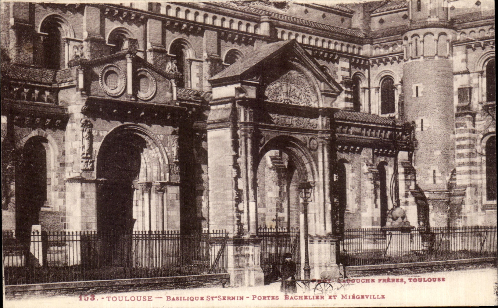 CPA Toulouse Basilique St Germain Portes Bachelier Et Miegeville