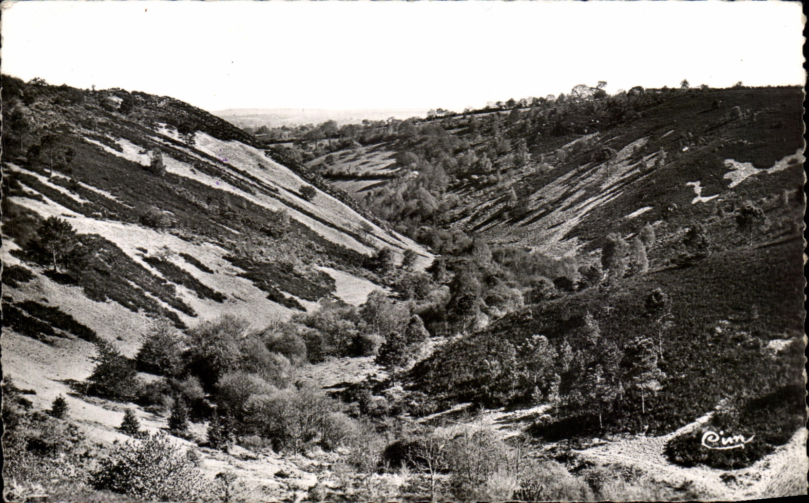 CPA the Alps Mancelles St Leonard Of Bios the valley of Misery