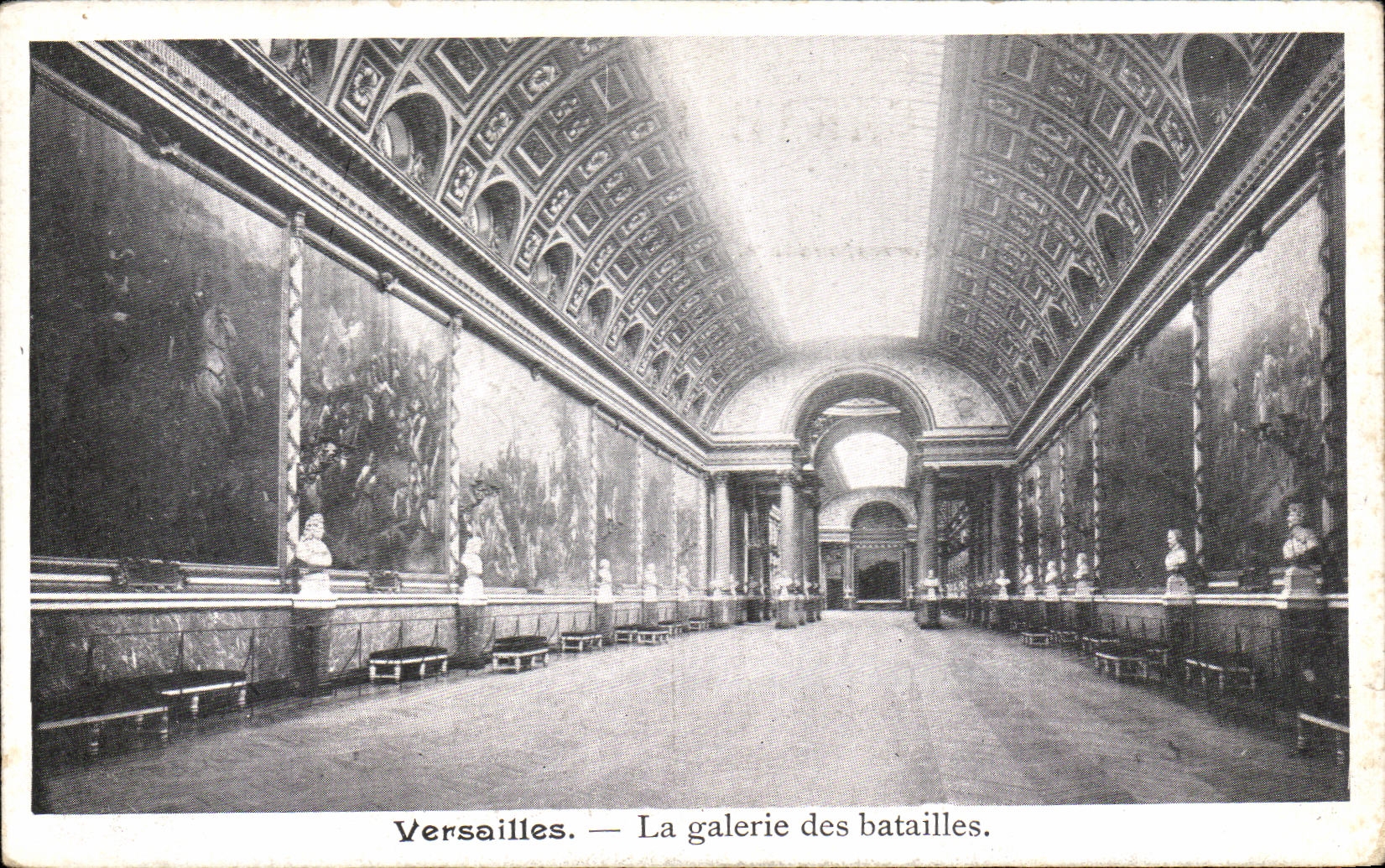 CPA Versailles La Galerie des Batailles