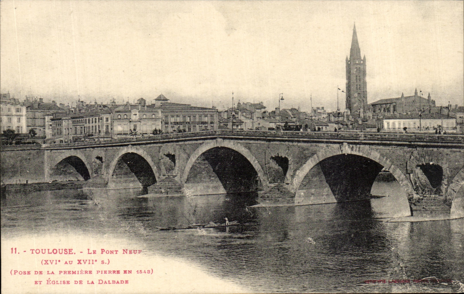 CPA Toulouse Le Pont Neuf