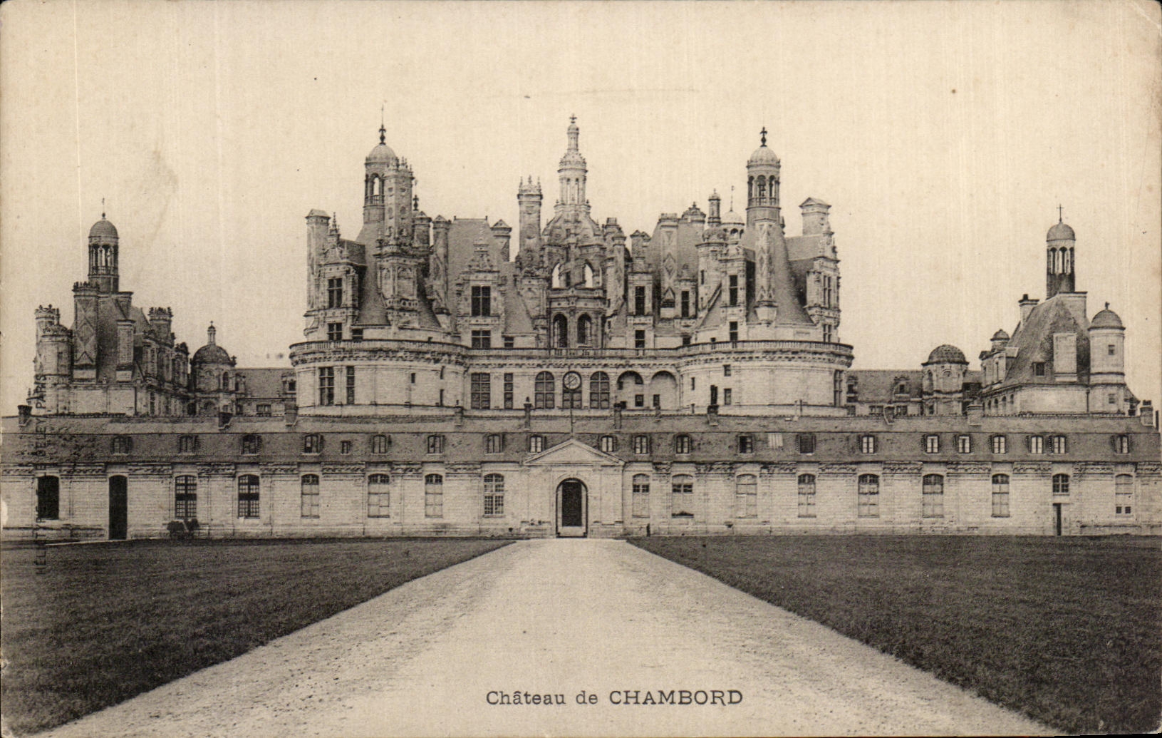 CPA Chateau de Chambord