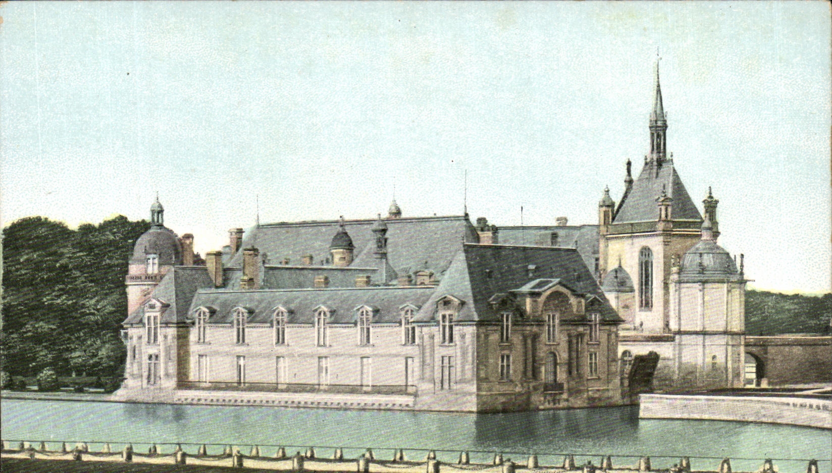 CPA Chantilly le chateau