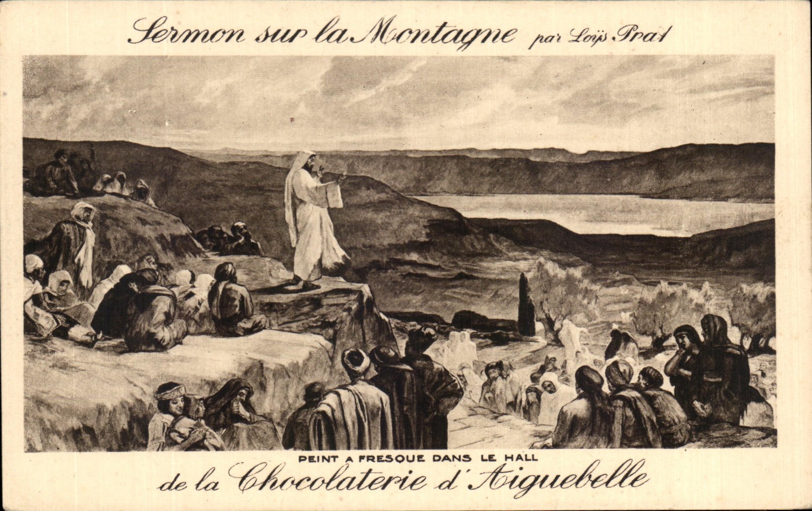 CPA Sermont de la montagne Chocolaterie d'Aiguebelle Loys Prat 