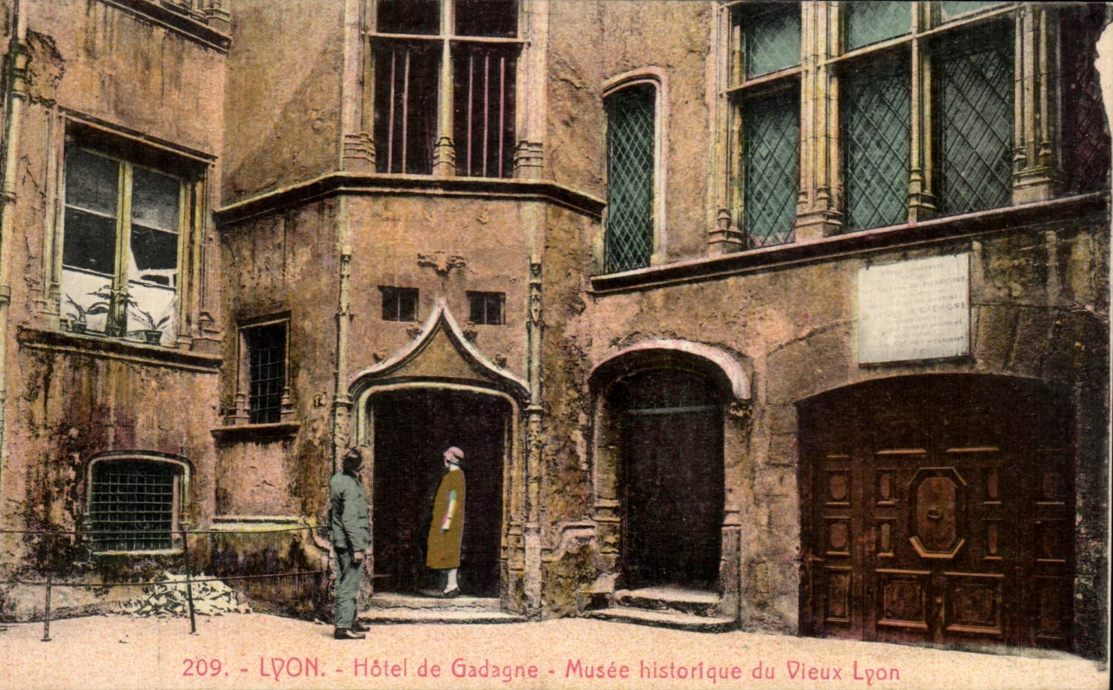 CPA Lyon Hotel of Historical Gadagne Museum of the Lyon Old man