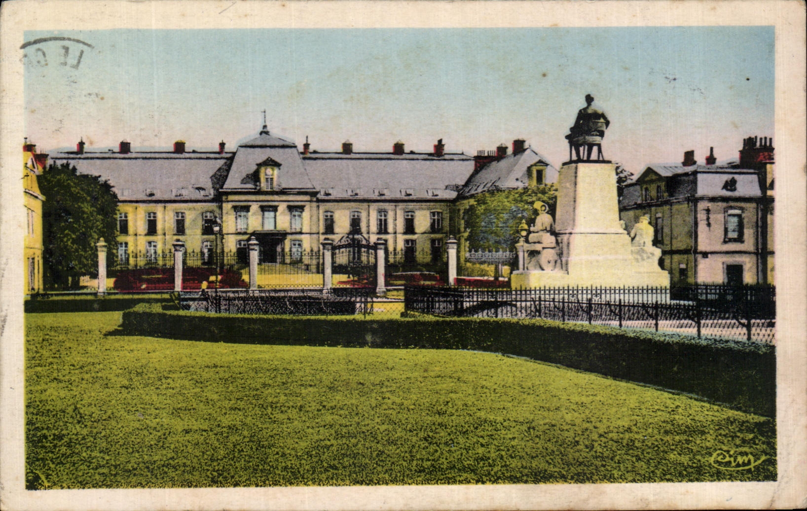 CPA Creusot Hotel God and Monument