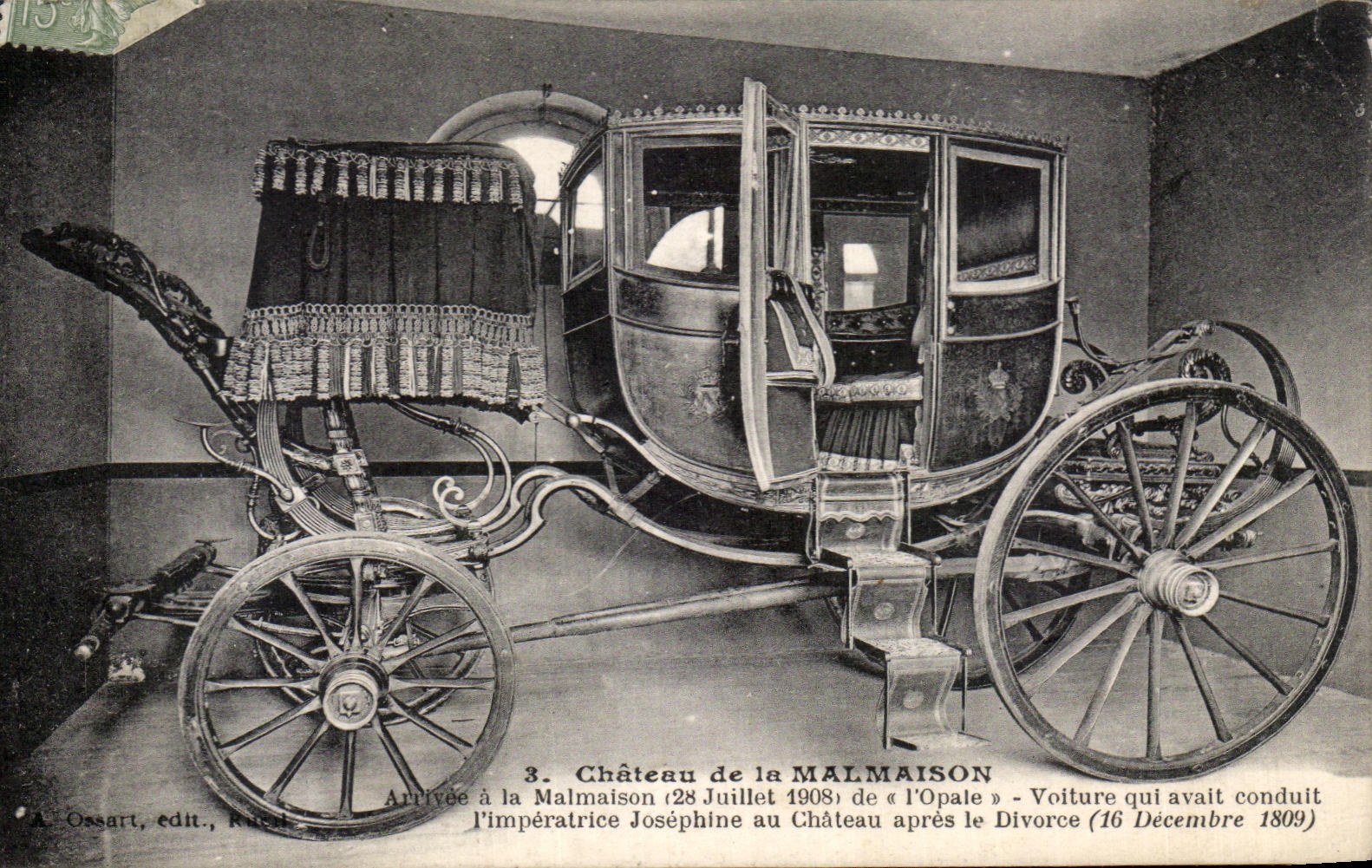 CPA Castle of Malmaison Conveys of the Josephine empress