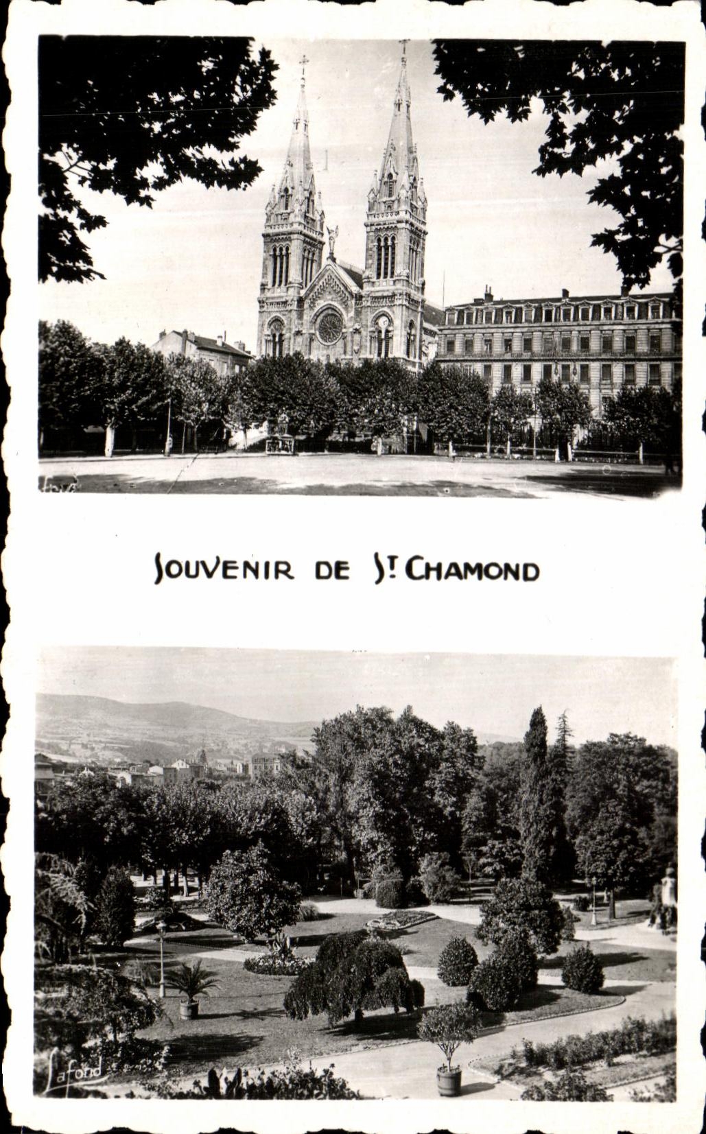 CPA Souvenir De St Chamond