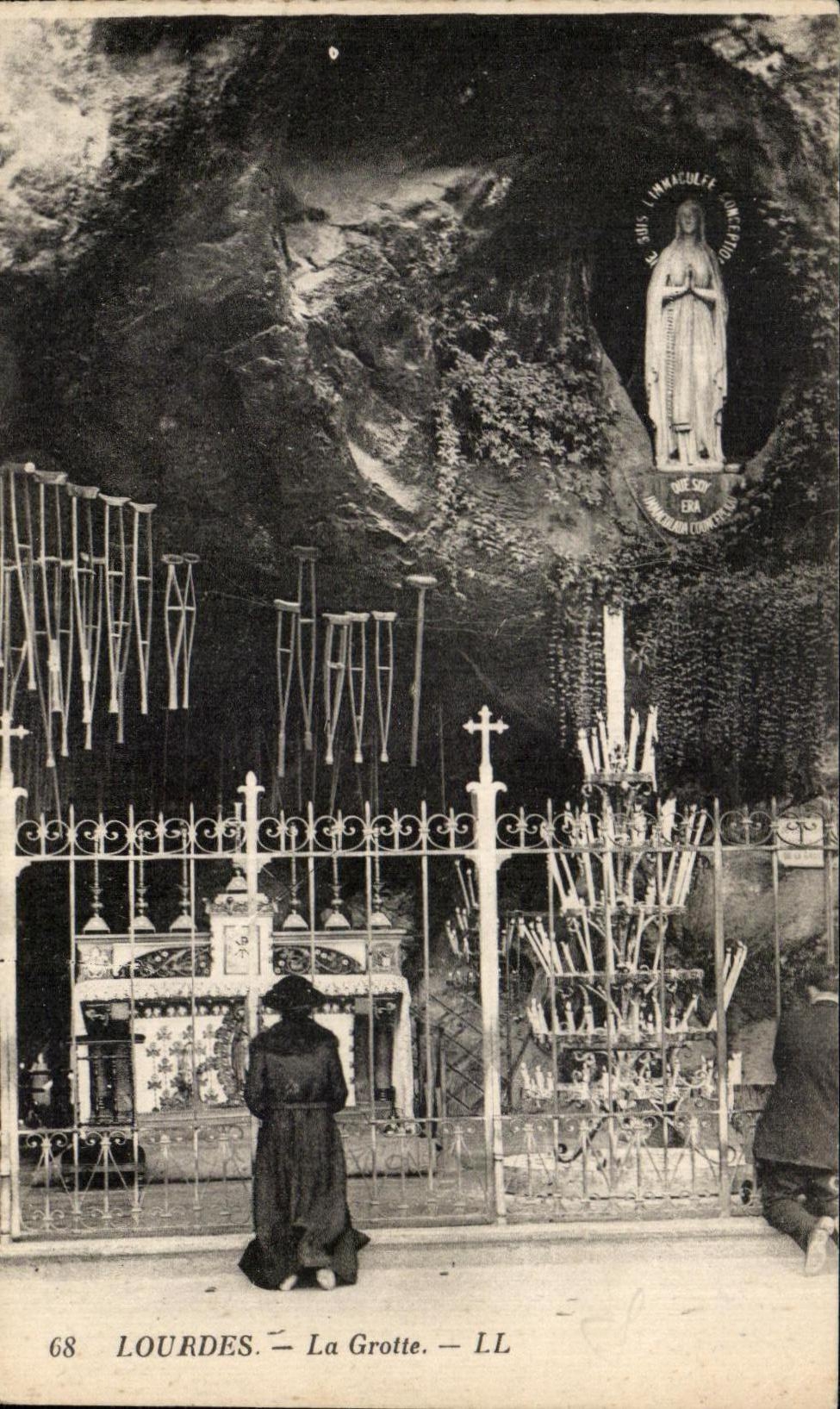 CPA Lourdes the Cave