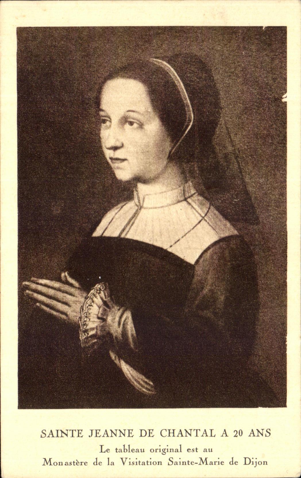 CPA Sainte Jeanne De Chantal a 20 ans Monastere de la Visitation Sainte Marie de Dijon 