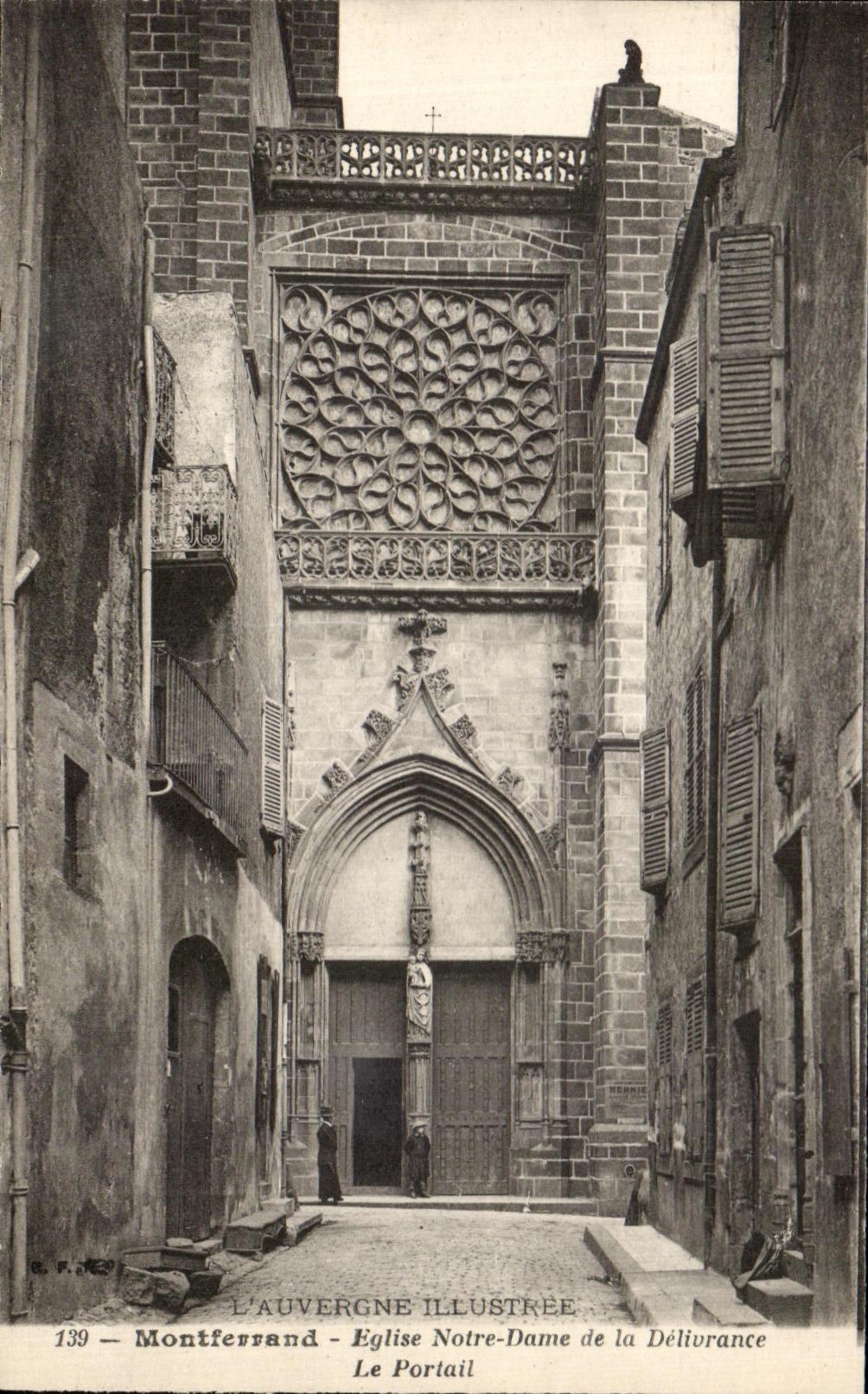 CPA Illustrated Auvergne Montferrand Notre Dame Church of the Delivery