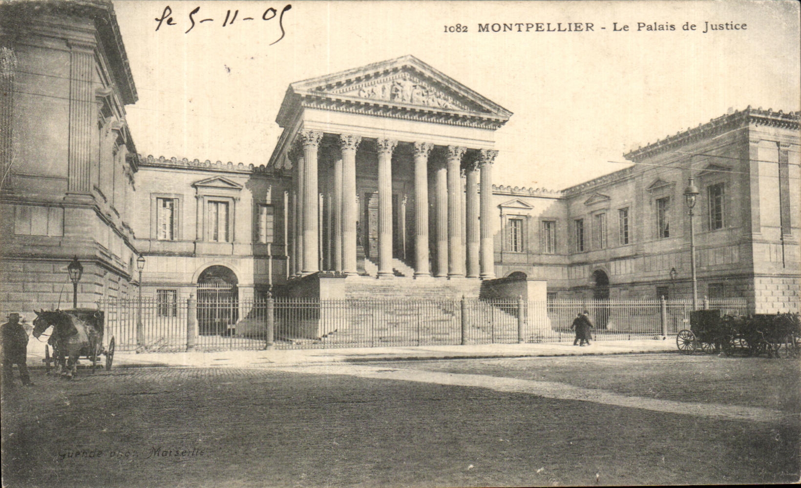 CPA Montpellier Le Palais de Justice