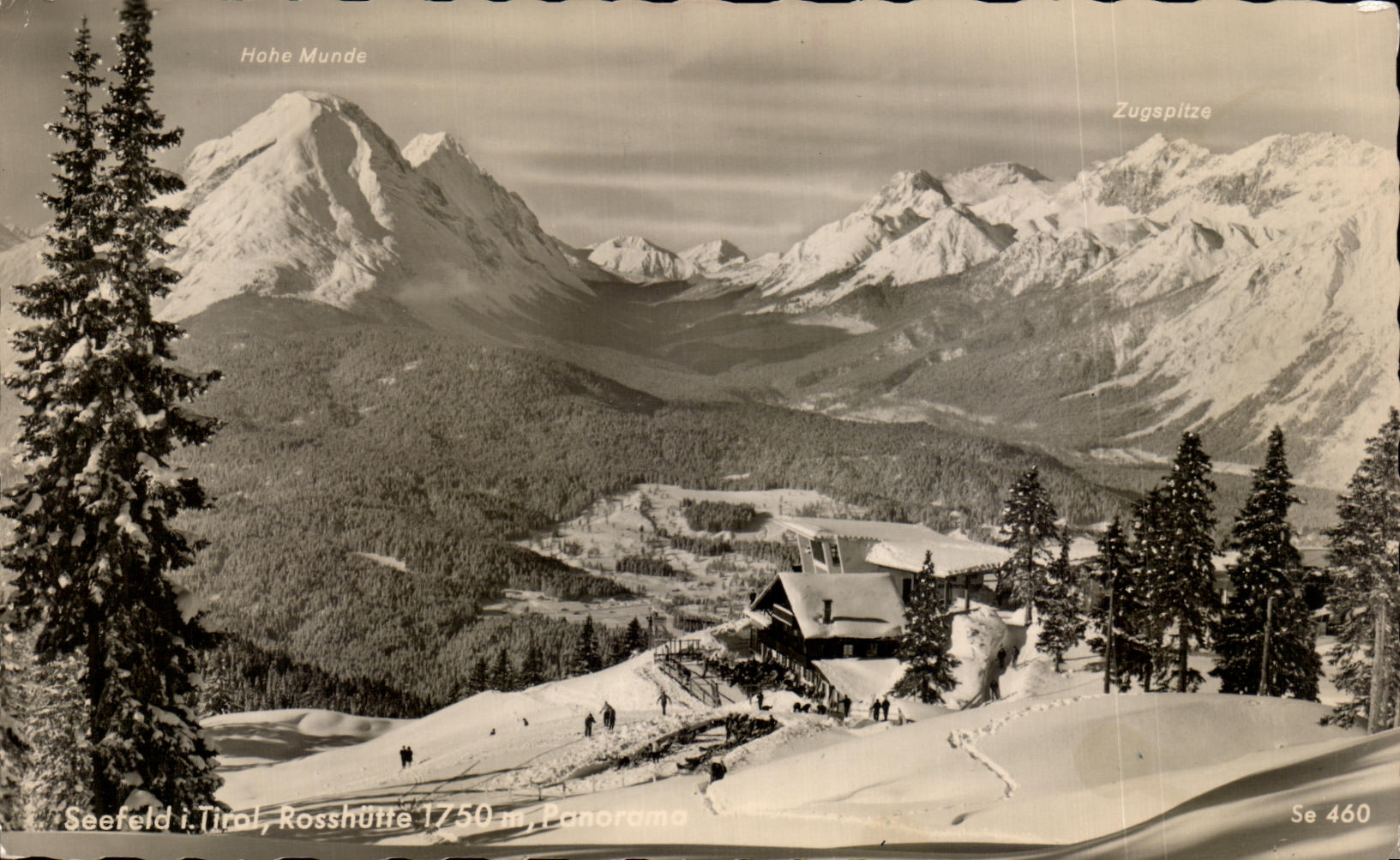 CPA Seefeld I the Tirol Rosshutte Panorama
