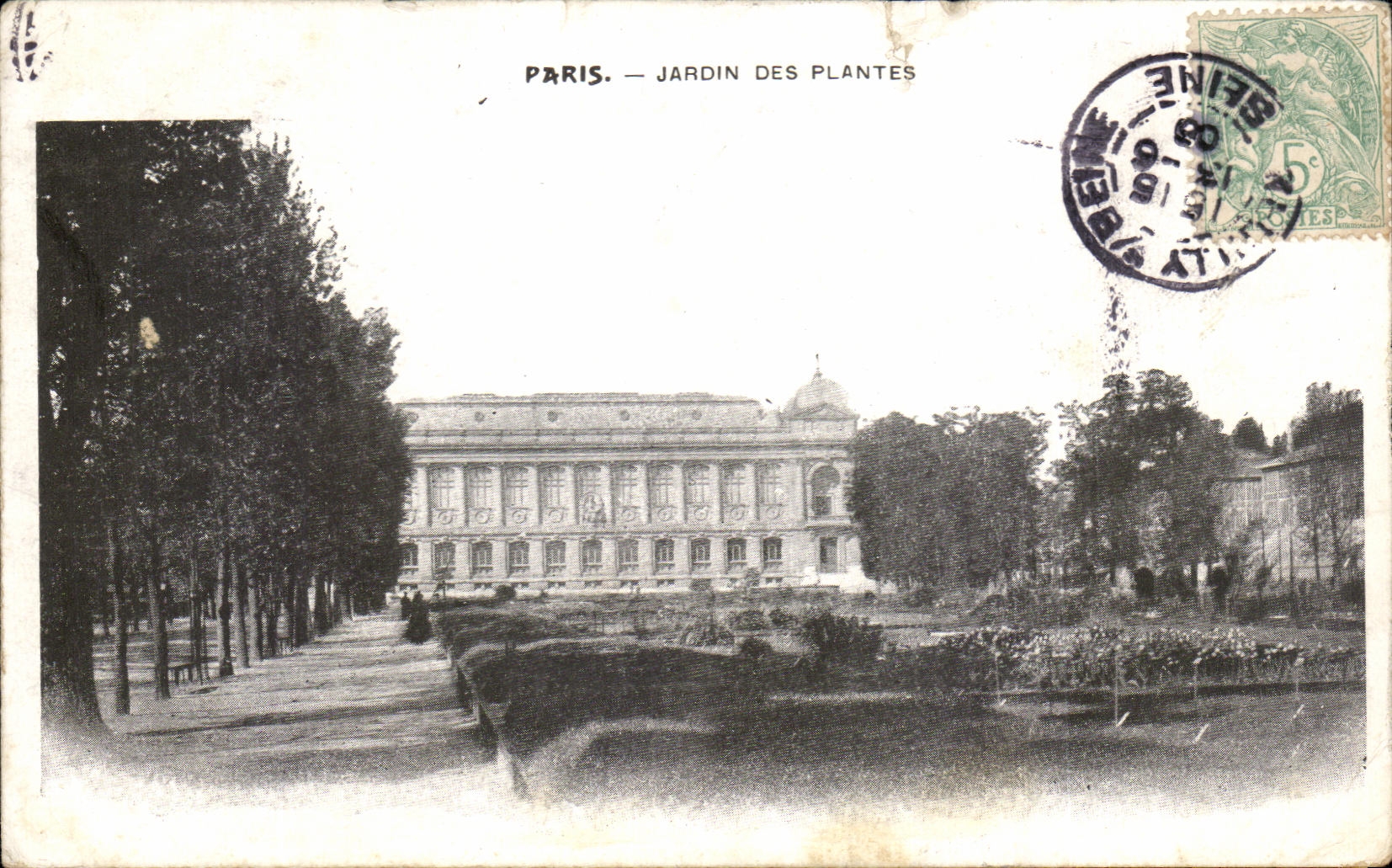 CPA Paris Botanical garden