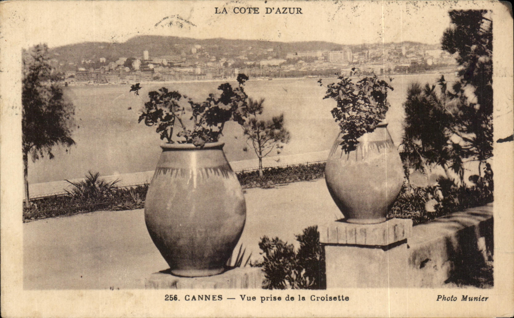 CPA Cannes Seen from of the Small cross