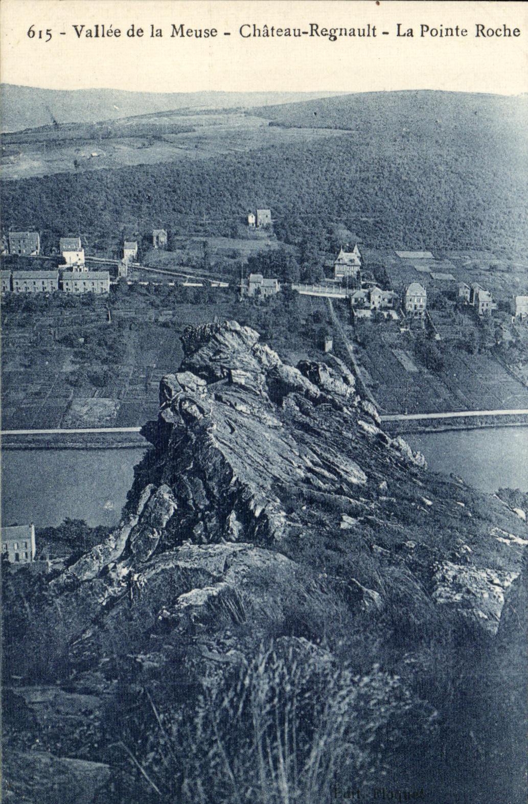 Valle de CPA del castillo de la Mosa Regnault la roca del punto