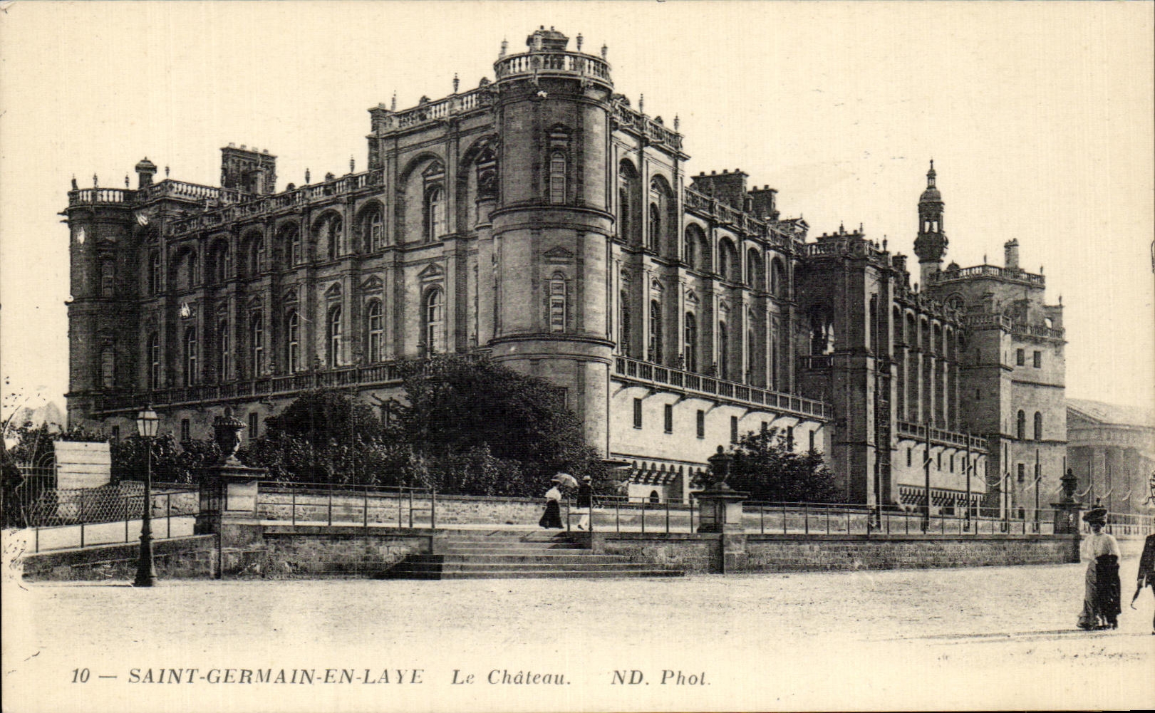 CPA Saint Germain En Laye Le Chateau