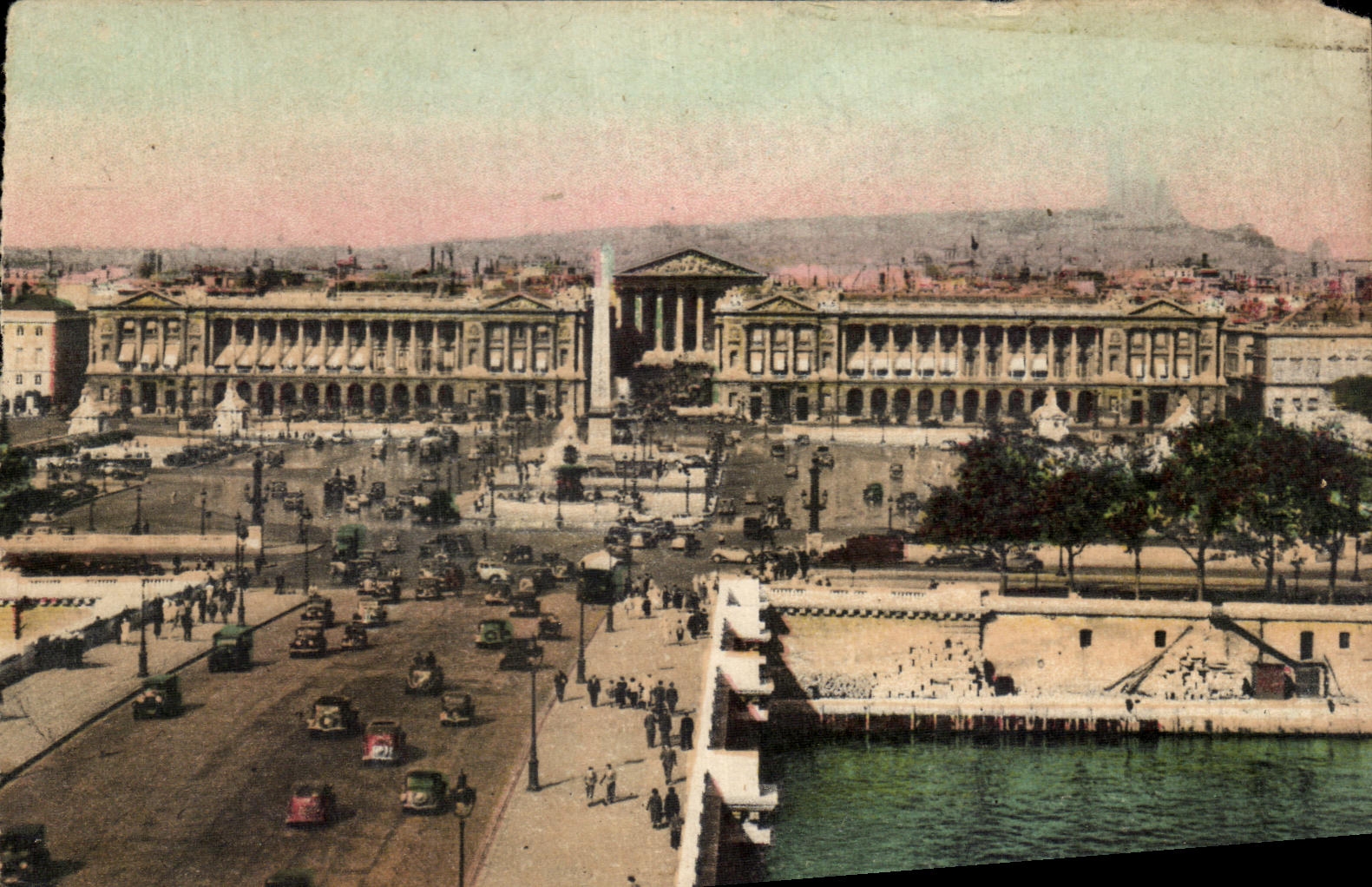 CPA Paris Place de la Concorde