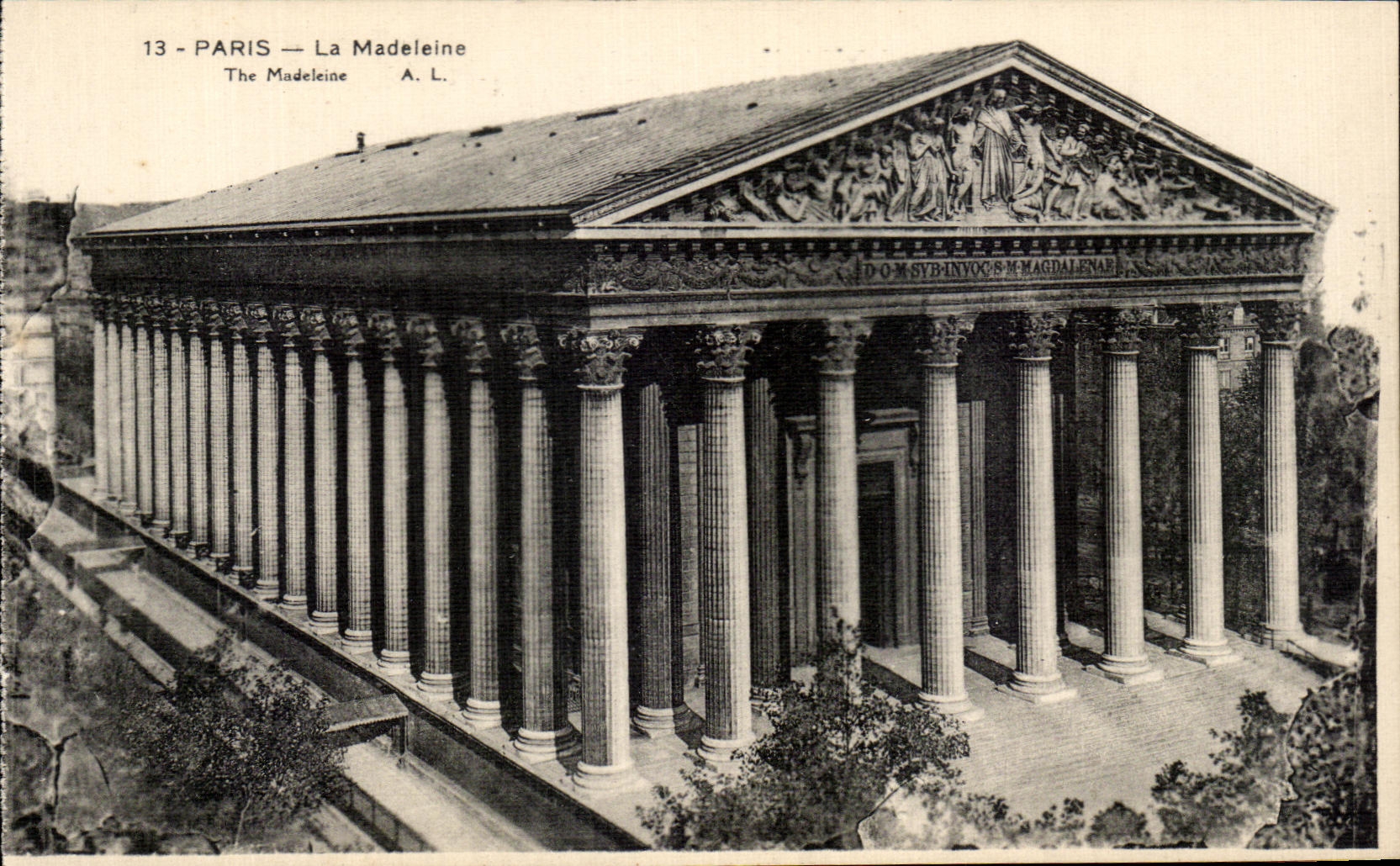 CPA Paris the Madeleine