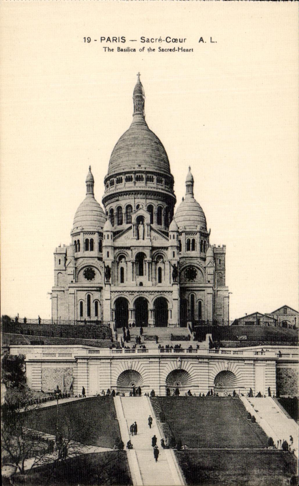 CPA Paris Crowns Montmartre Heart