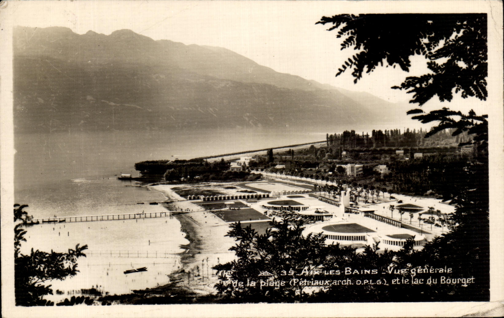 CPA Aix les Bains View of the Beach