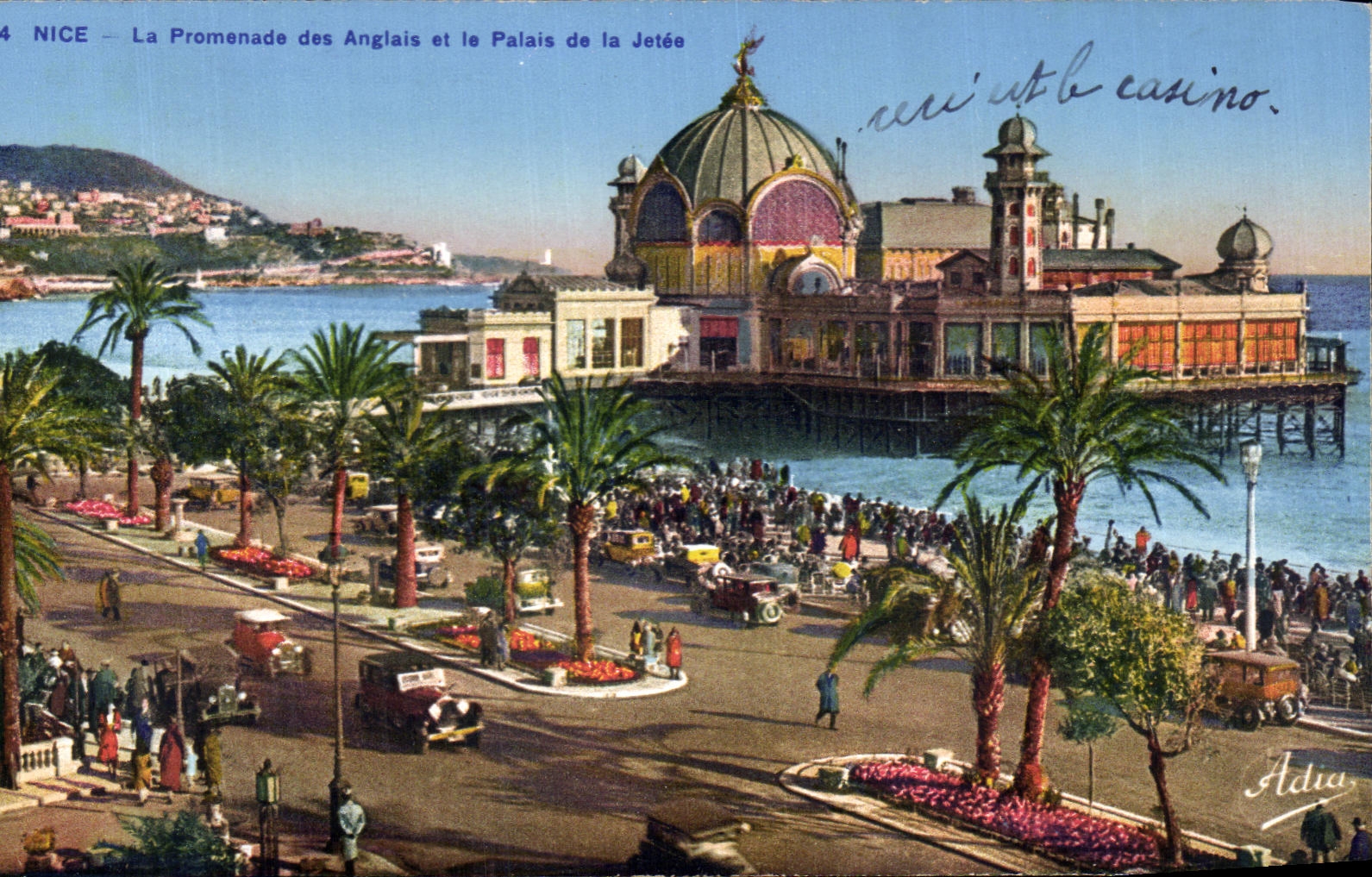 CPA Niza la caminata del ingles y del paladar del embarcadero