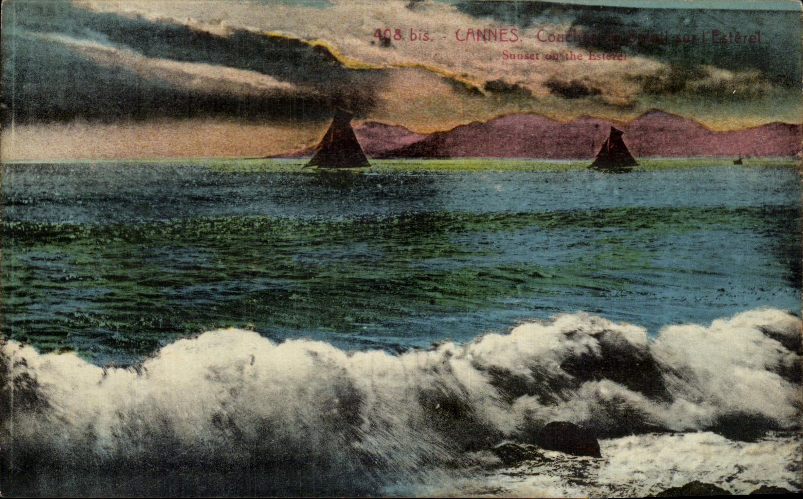 CPA Cannes Sunset