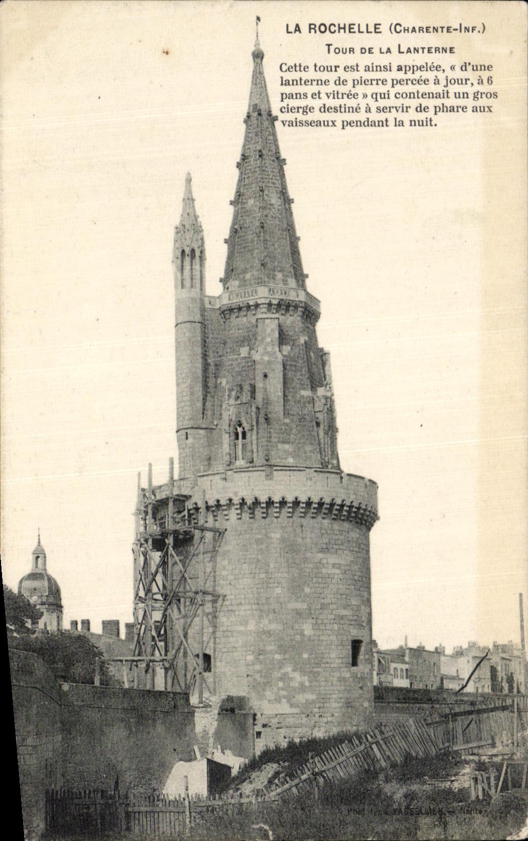 CPA La Rochelle Tower of the Lantern