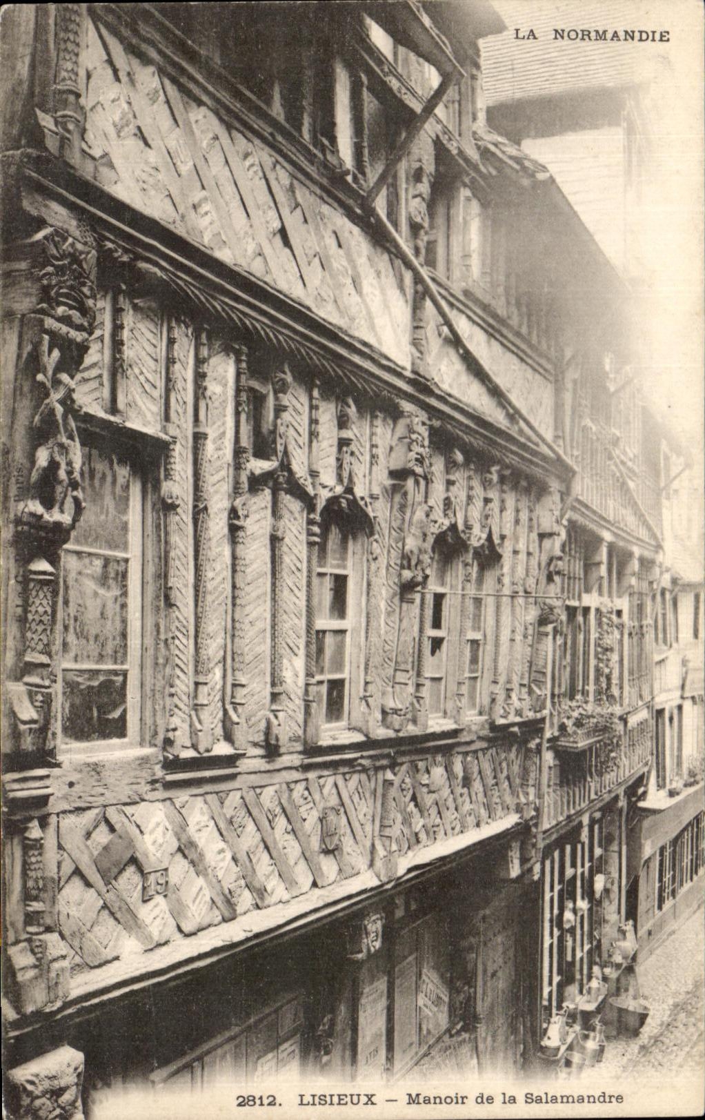 CPA Lisieux Manor Of the Salamander