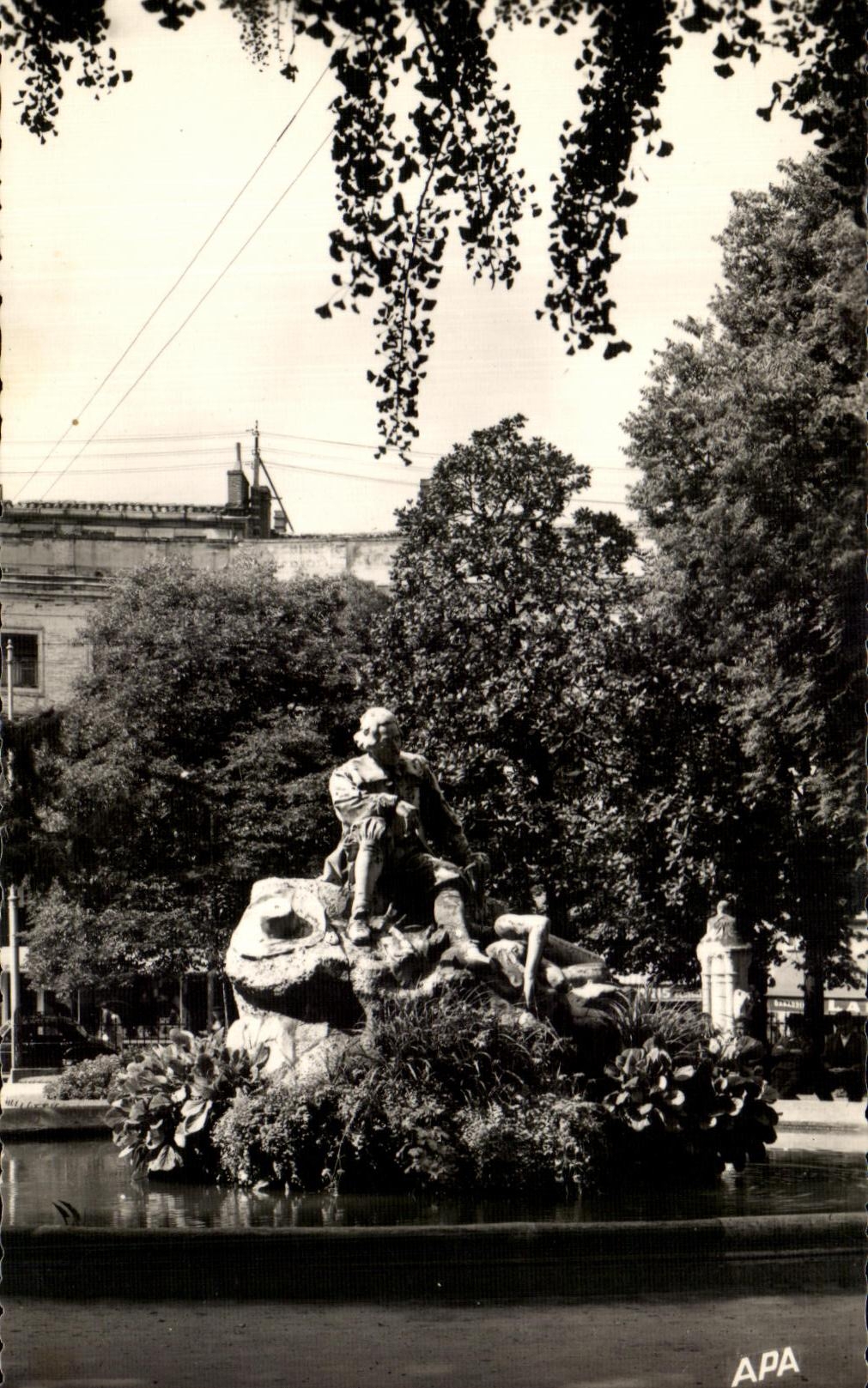 CPA Toulouse Square Wilson Statue De Goudouli Poete languedocien 1580 1649