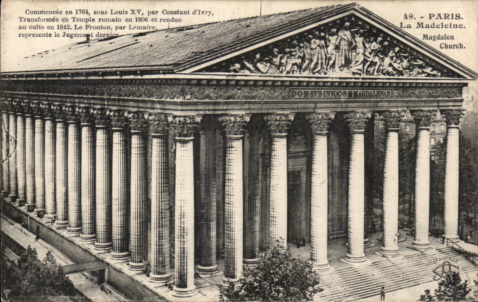 CPA Paris the Madeleine