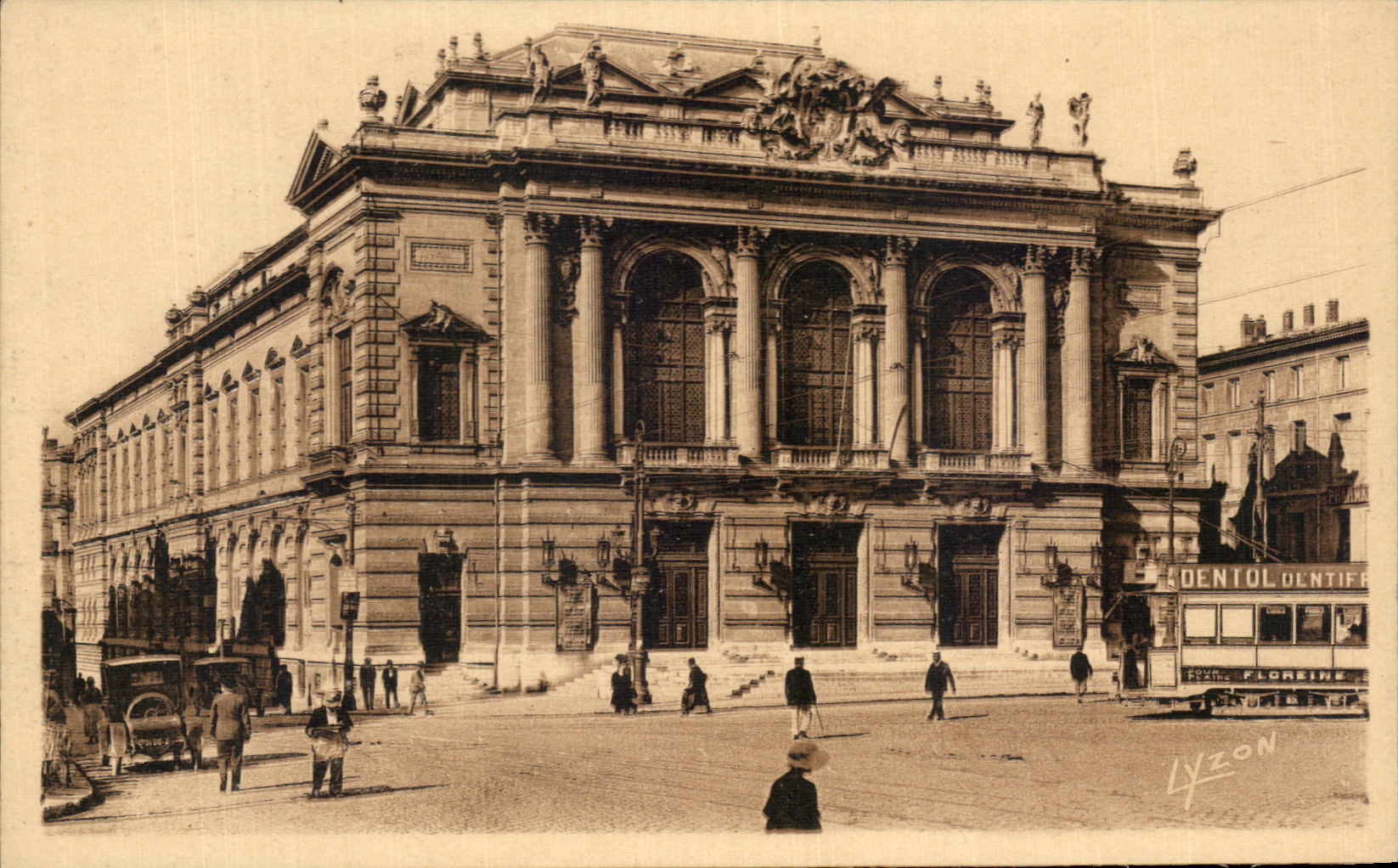 CPA Montpellier Le Theatre Municipal