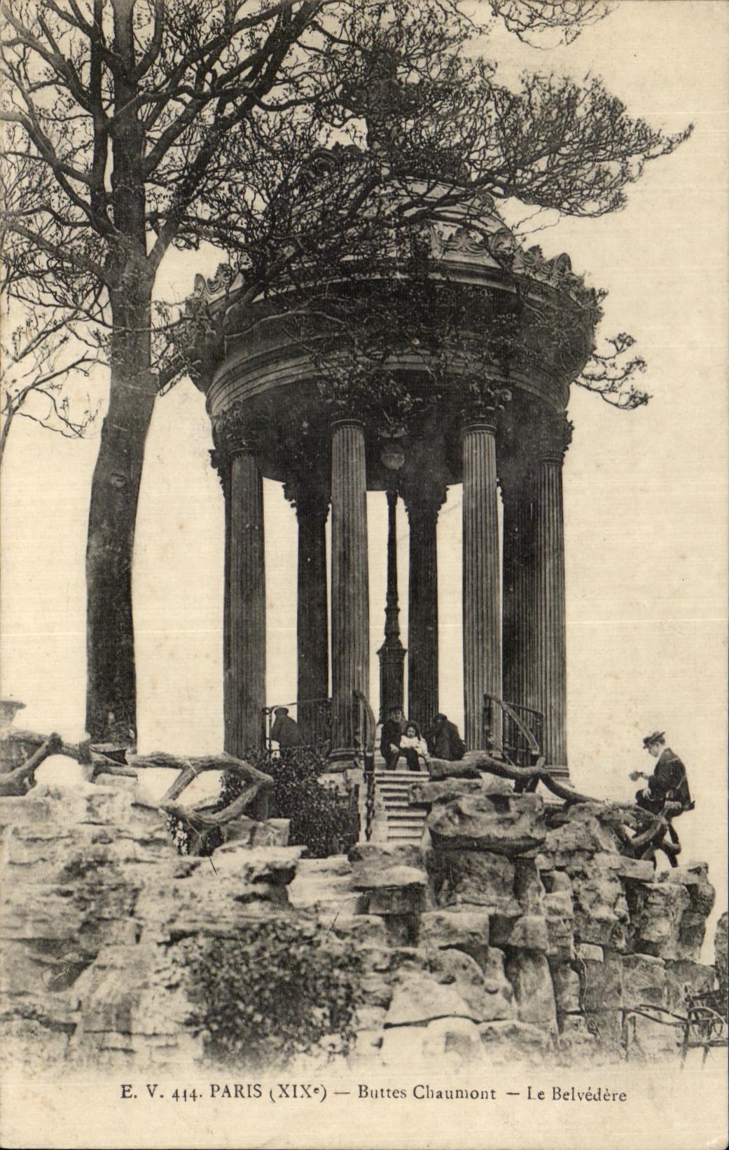 CPA Paris Chaumont Hillocks the View-point