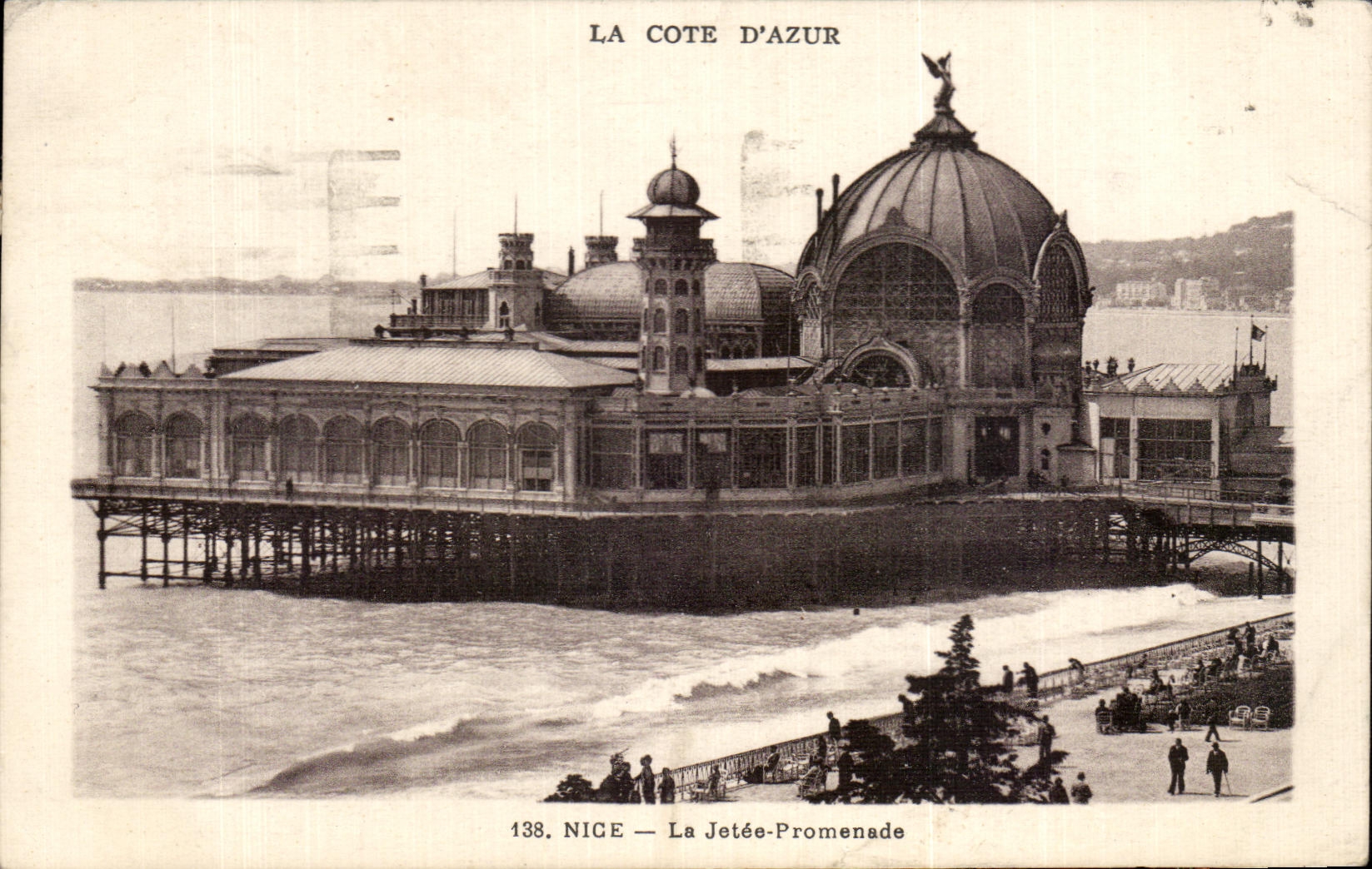 CPA Niza la caminata del embarcadero