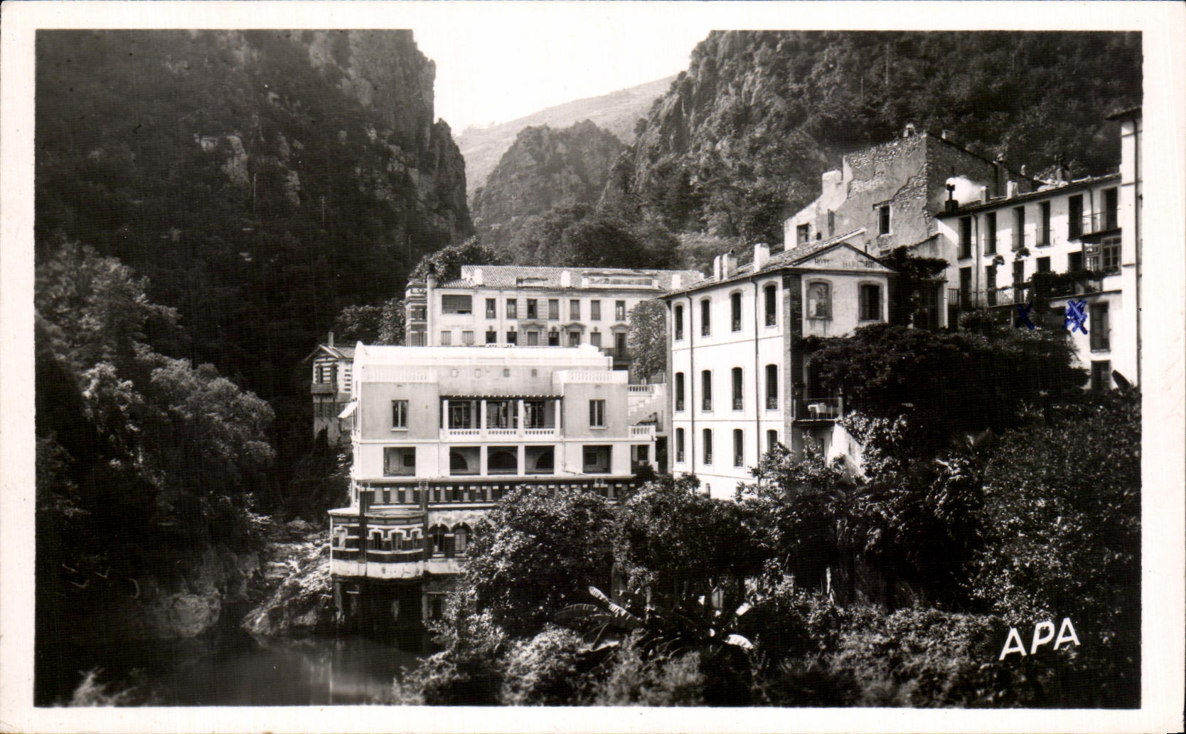 CPA Amelie Les Bains the Pujade Thermal baths