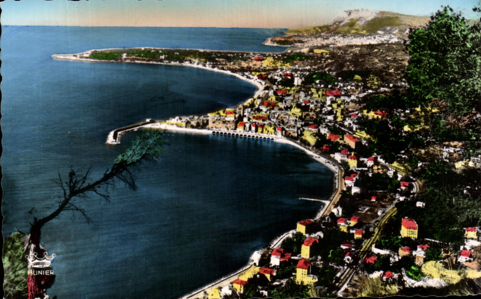 CPSM Menton Seen the Cape Martin and Monaco