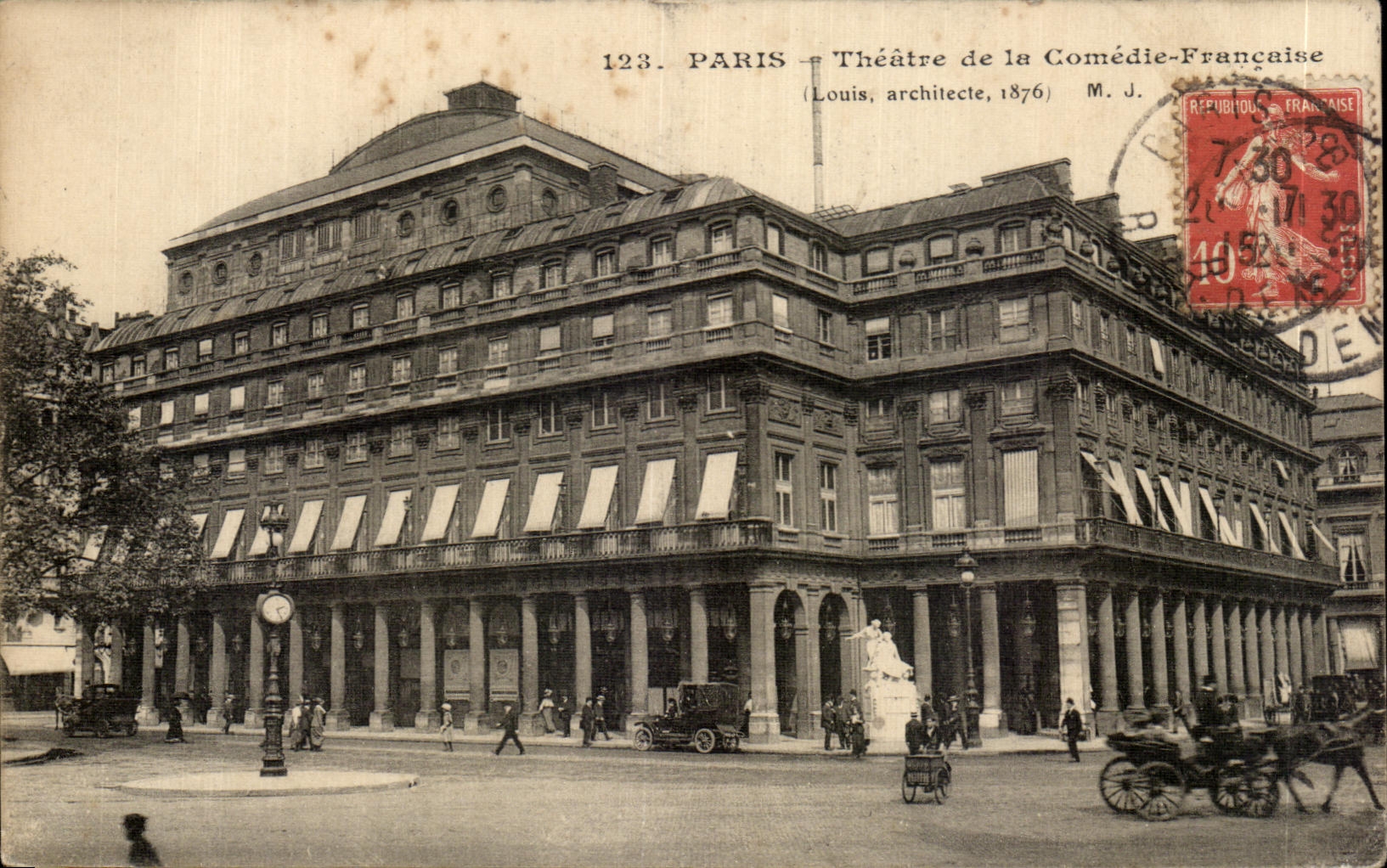 CPA Paris Theater Of the French Comedy