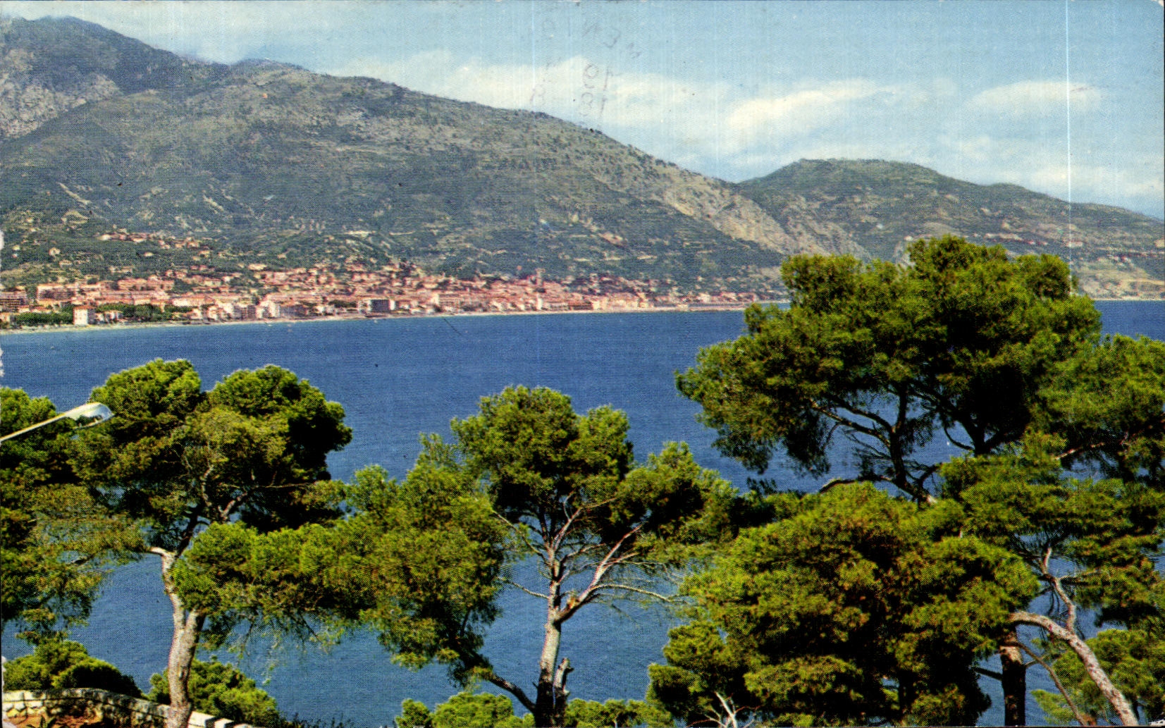 CPSM the Mervilleux Sites Of the dimension Of Azure Menton