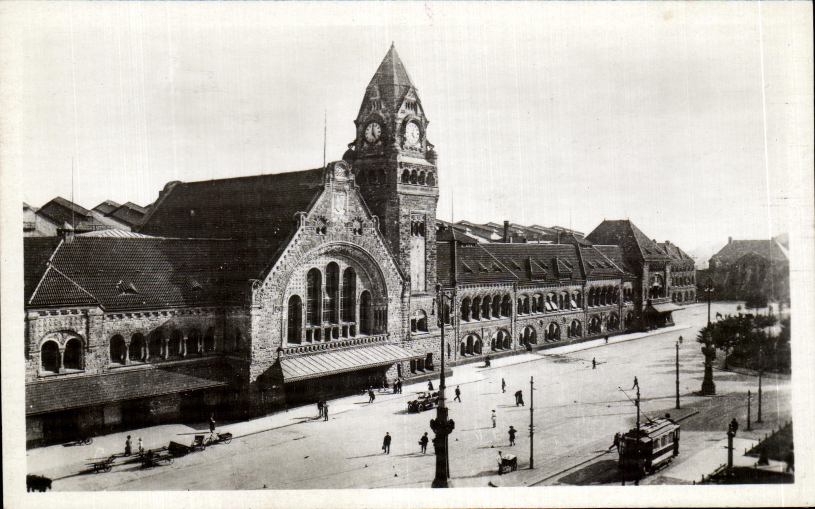 Estacion de tren de CPA Metz