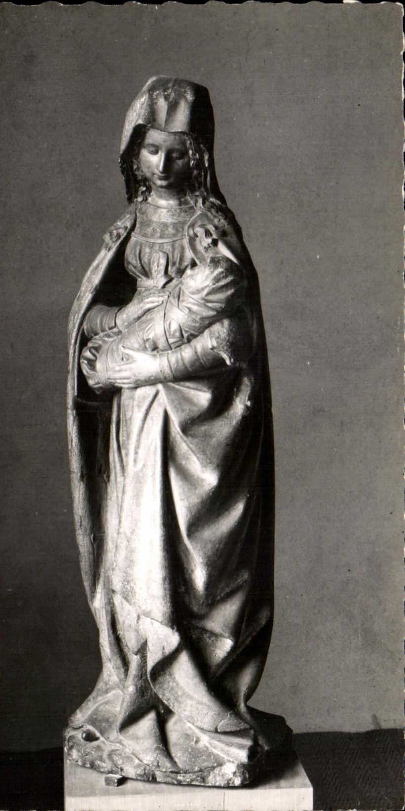 CPSM Virgin Museum Of Autun of the century