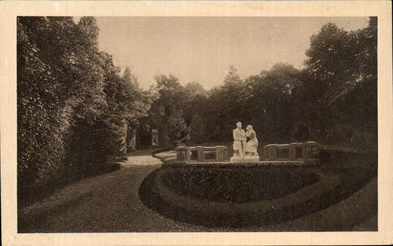 CPA the Garden of Buissonnets the high Monument ad interim 'same Place or Sainte Therese Lisieux