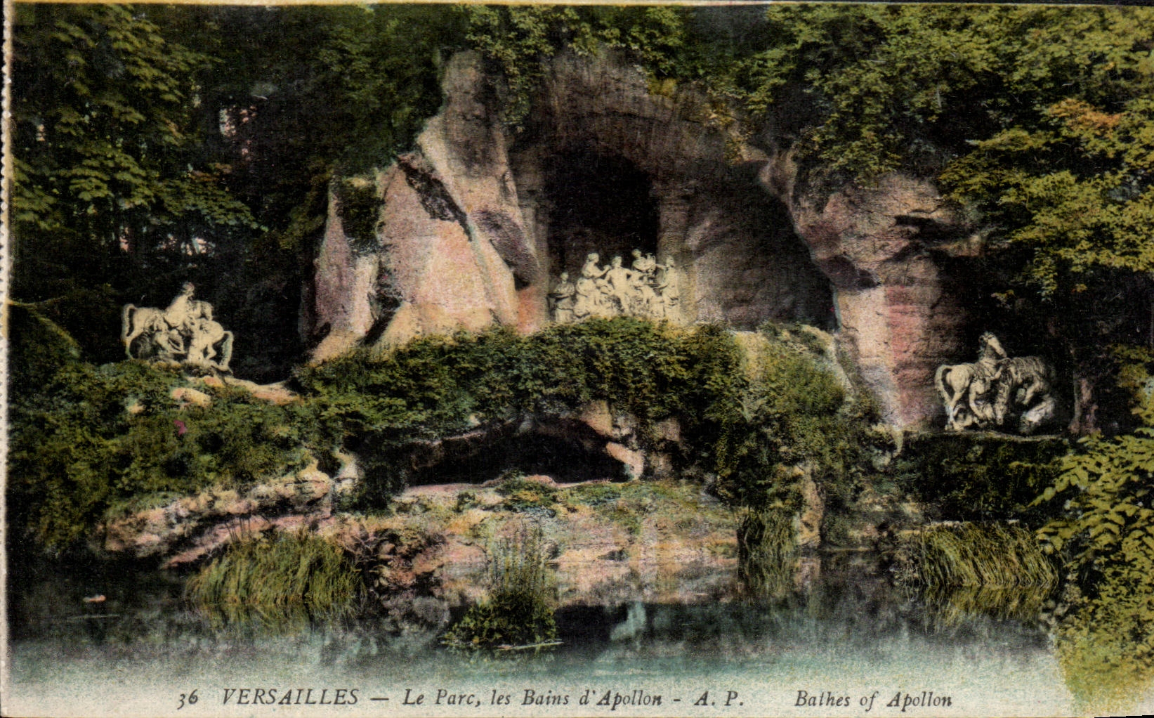 CPA Versailles Le Parc les Bains d'Apollon